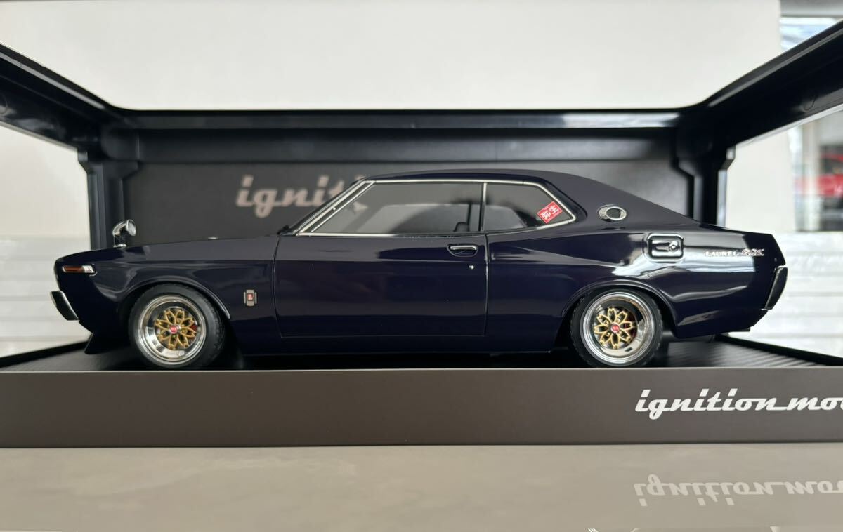 1/18 イグニッションモデル　ローレル【新品】パープルignition model Nissan 2000SGX 日産 _画像7