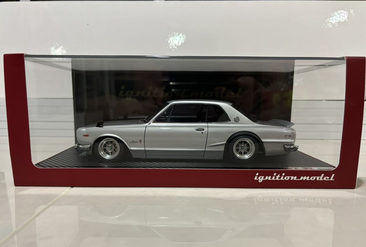 [WEB limited goods ] 1/18 ignition model Hakosuka Skyline GTRignition model Nissan 