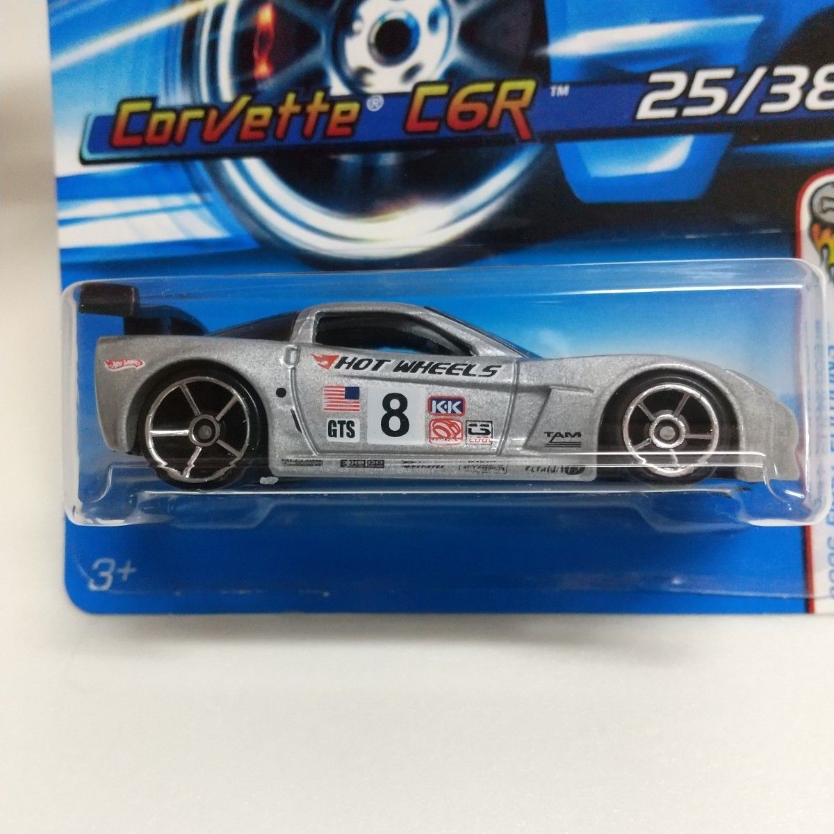 ホットウィール CORVETTE C6R シボレー コルベット 銀