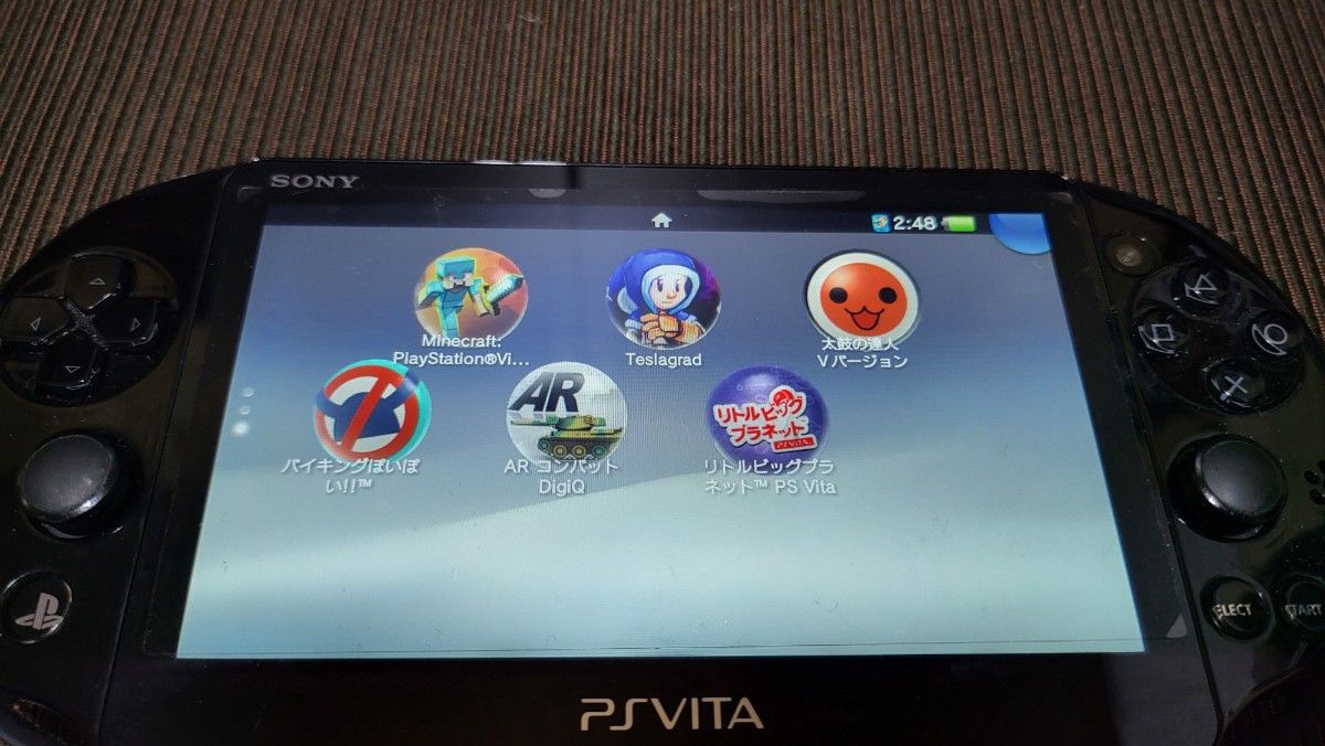 ソニー SONY PlayStation Vita PCH-2000 ブラック PSV PS VITA 本体 ジャンク