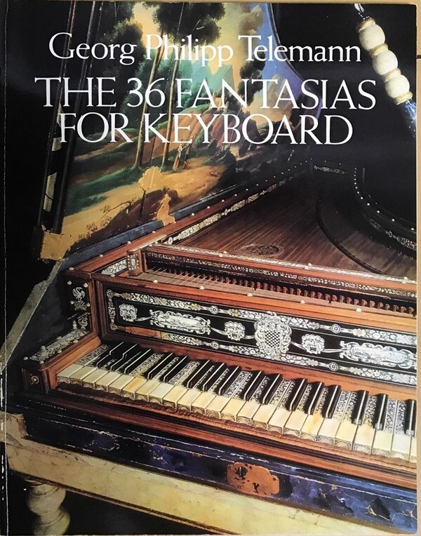 テレマン 36のクラヴサンのためのファンタジア (ピアノ・ソロ) 輸入楽譜 Telemann The 36 Fantasias for Keyboard 洋書_画像1