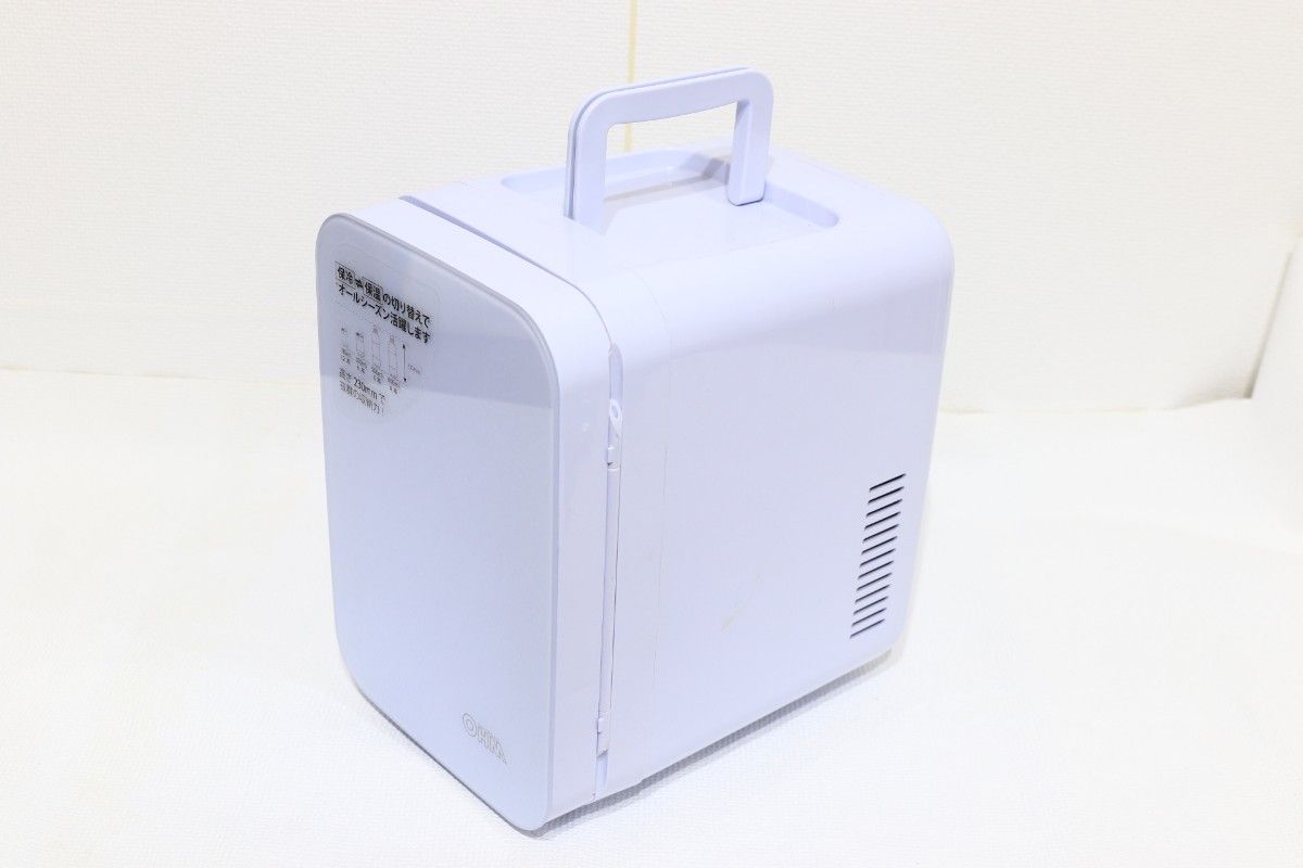 オーム電機 OHM KAJ-R055R-W ポータブル保冷保温ボックス 5L 冷温庫