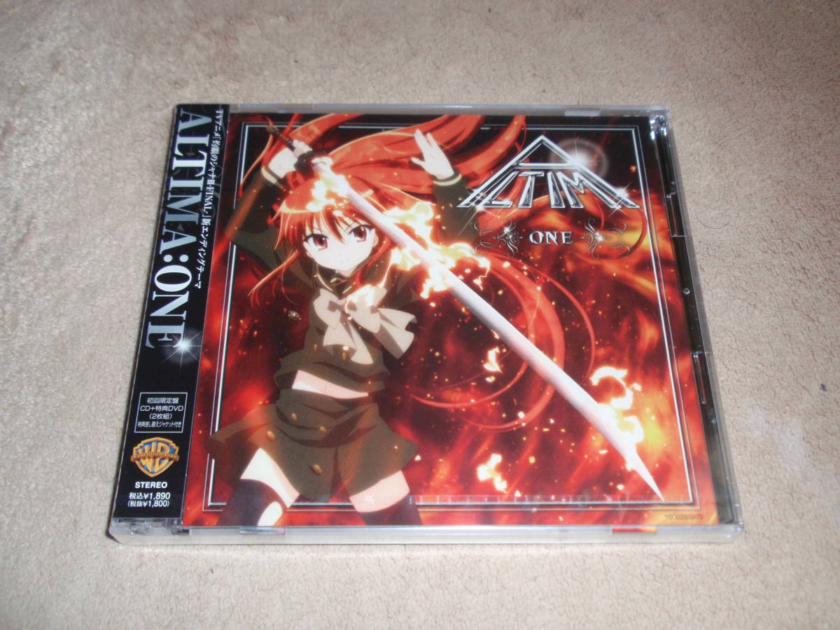 灼眼のシャナIII-FINAL-　ED主題歌　初回生産限定盤DVD付　ONE　 ALTIMA　アニソン　エンディングテーマ_画像1