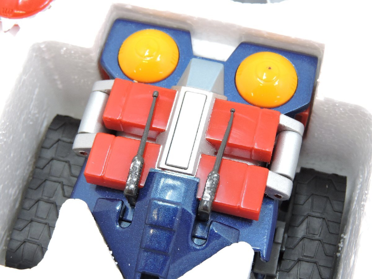 BANDAI Bandai Chogokin душа супер электромагнитный Robot темно синий *ba тигр -V GX-03 темно синий *ba тигр -V б/у товар [B063I257]