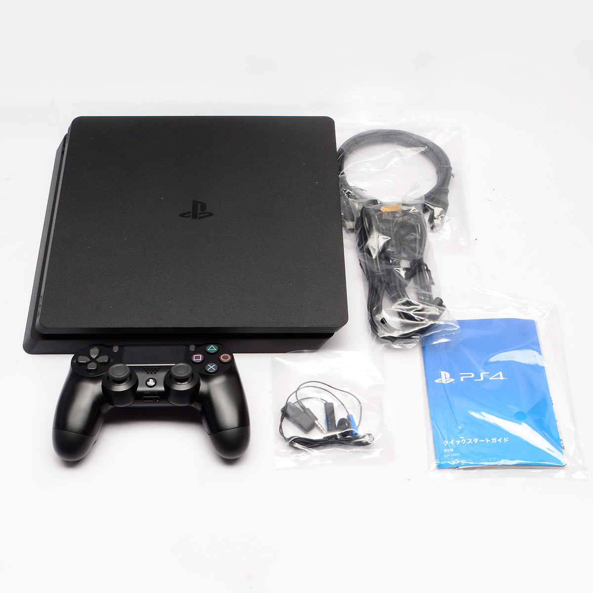 SONY　プレステ　PS4 PlayStation4 500GB ブラック CUH-2000A B01 プレイステーション 本体/コントローラー_画像2