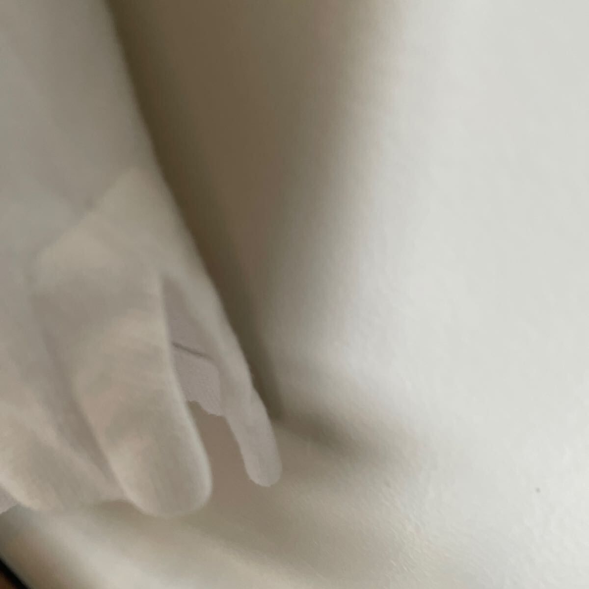 POLO RALPH LAUREN ポロラルフローレン 定番半袖ポロシャツ ホワイト サイズL ポニーマークネイビーの画像3