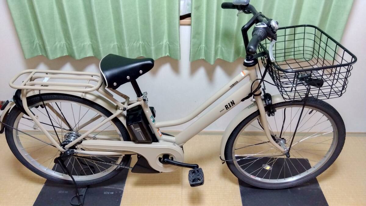 ヤマハ YAMAHA PAS RIN パス リン PA26RN 26インチ 電動自転車15.4Ah_画像3