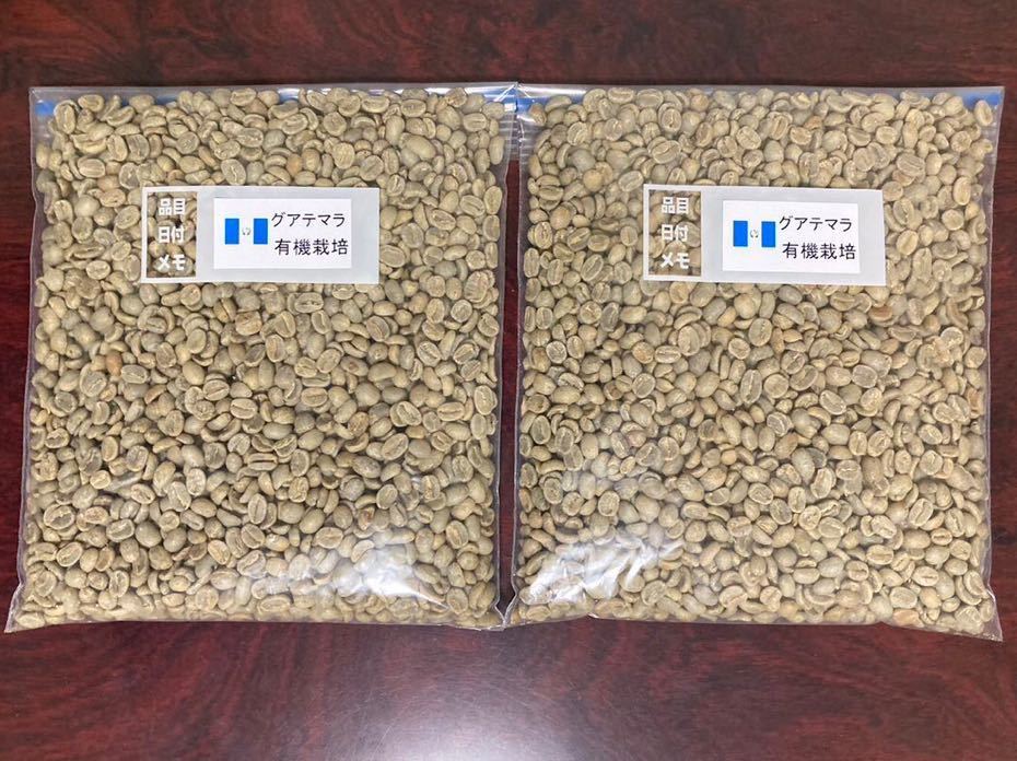 コーヒー生豆 グアテマラ有機栽培　800g_画像1