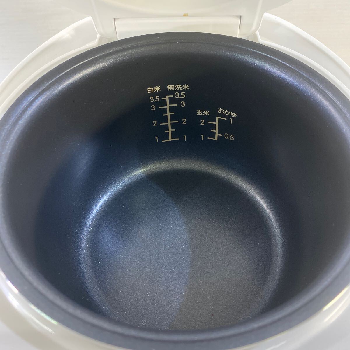 NEOVE ネオーブ 炊飯器 マイコン炊飯ジャー NRM-M35A 3.5合炊き 2018年製 中古美品_画像6
