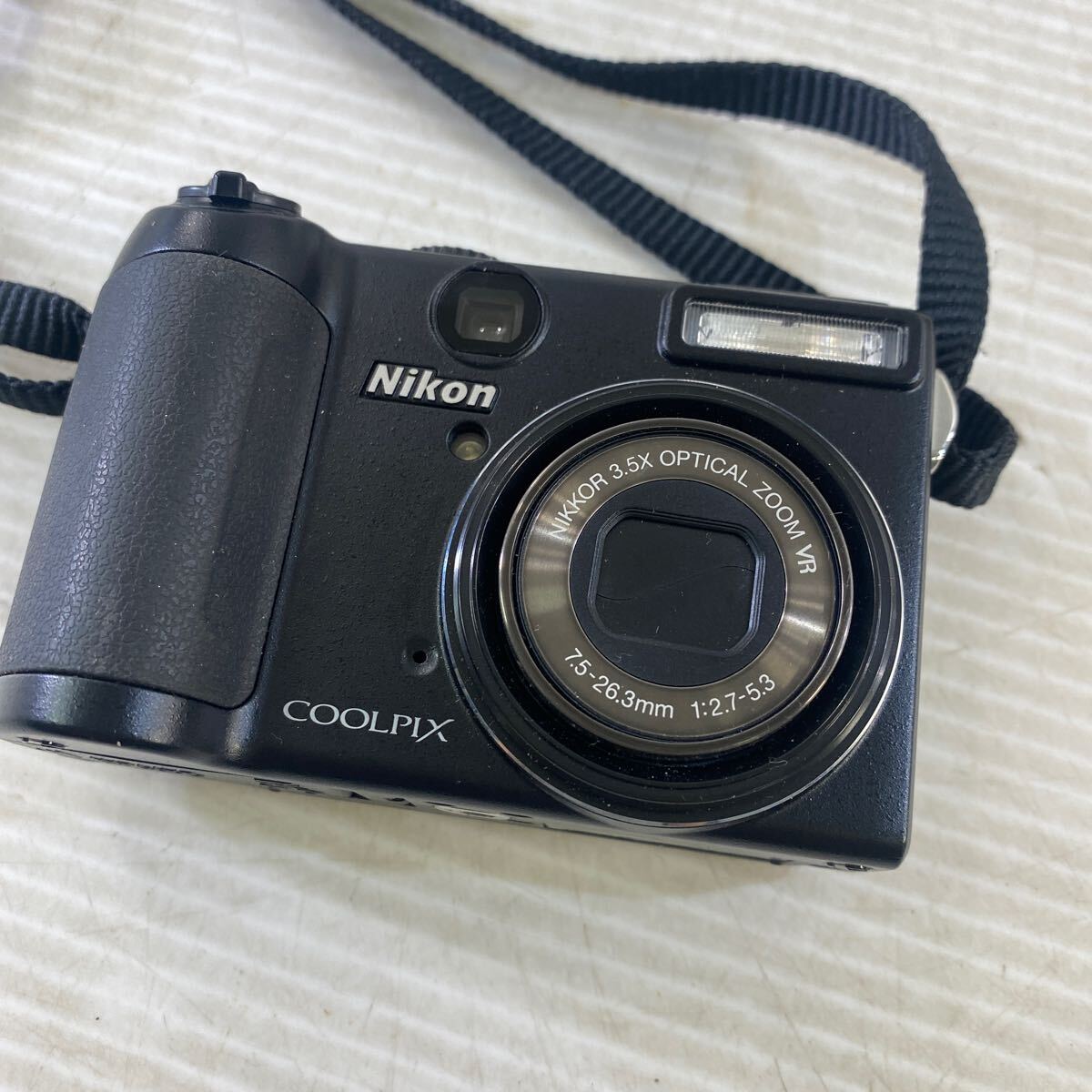 ジャンク品 レンズエラー Nikon ニコン デジタルカメラ デジカメ COOLPIX P5100 （ブラック） 現状 _画像6