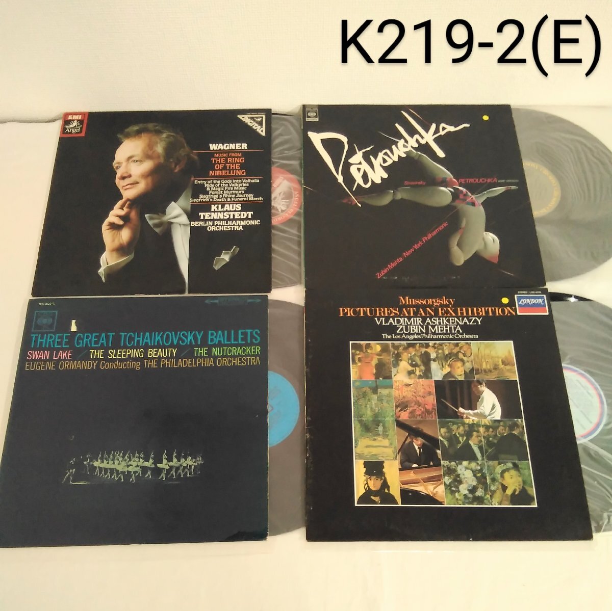 レコード まとめ売り 5組セット 17枚セット クラシック 楽劇 バレエ音楽 K219o-t(E)_画像2