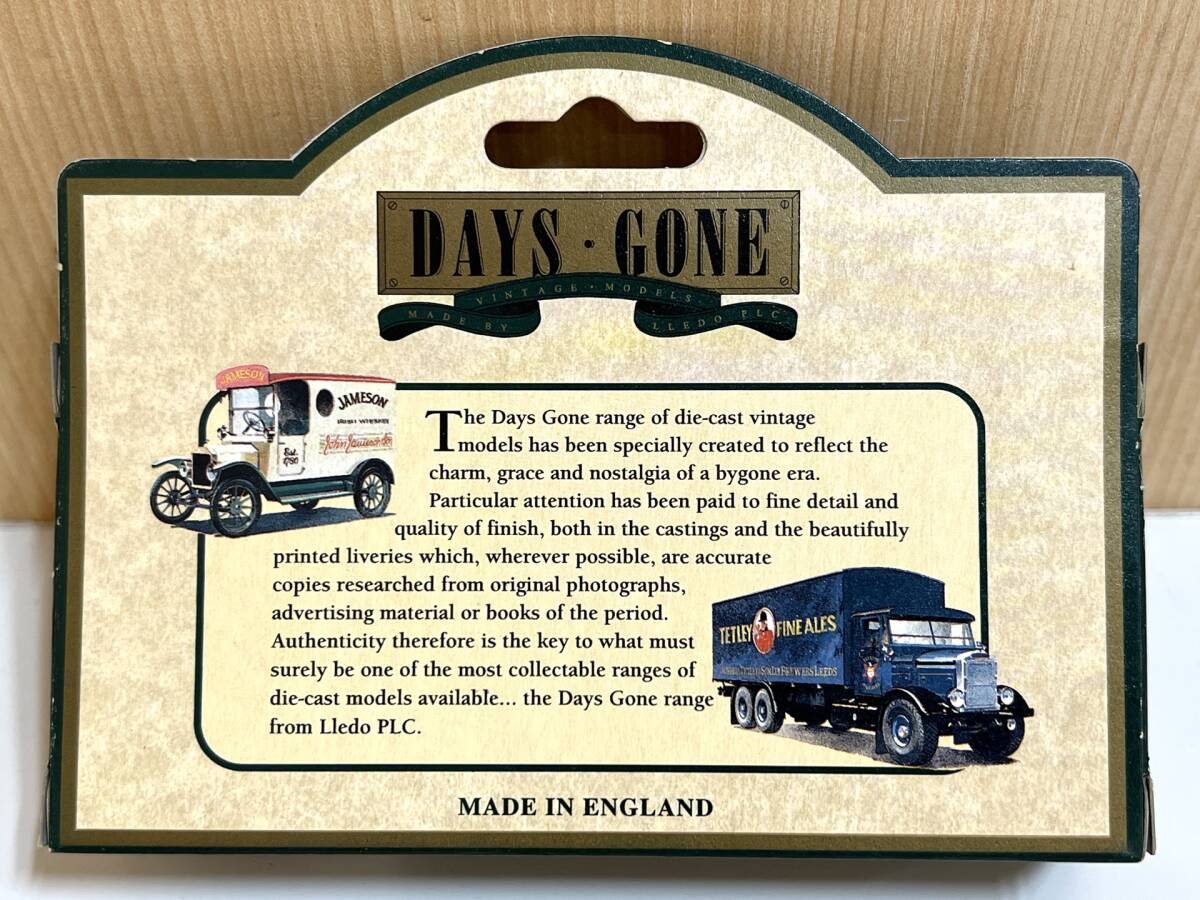 ☆【コレクター処分品】DAYS-GONE デイズゴーン 28029 1934 Mack Canvas-Back Truck KAFFEE HAG Made in England イギリス製ミニカー 管CAR_画像2