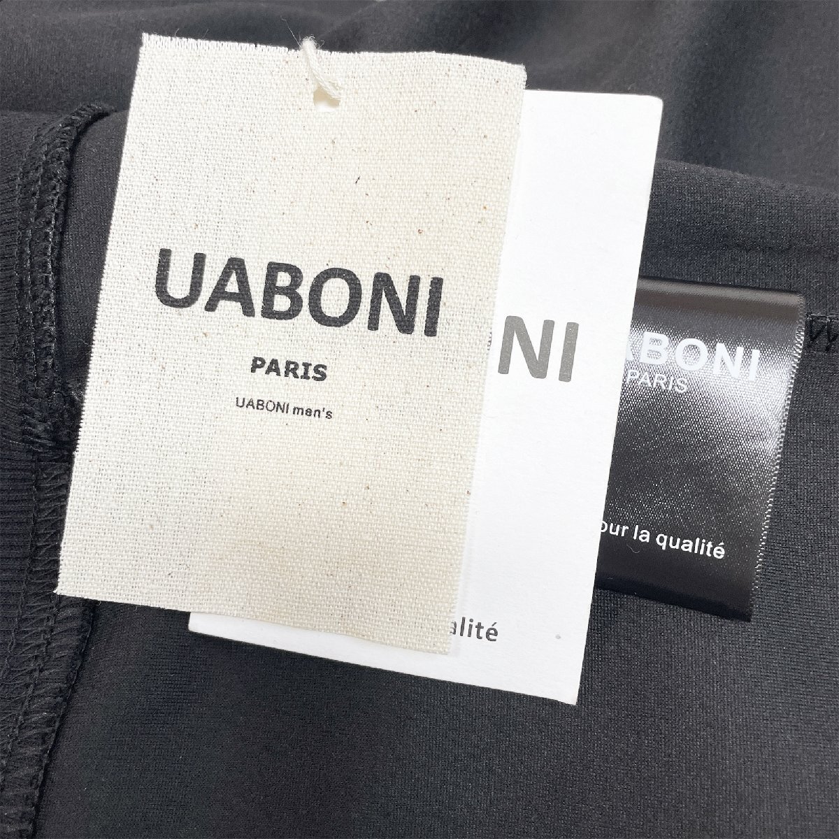 個性EU製＆定価4万◆UABONI*Paris*トレーナー*ユアボニ*パリ発◆上品コットン オシャレ 快適 ウサギ スウェット プルオーバー 秋冬 2XL/52_画像10