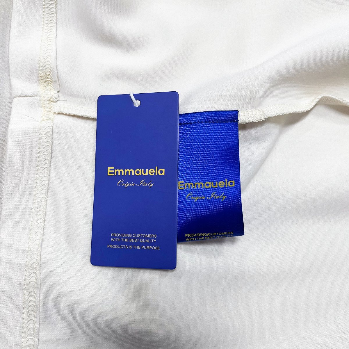 人気・上下セット 定価7万◆Emmauela・イタリア・ミラノ発◆エジプト綿 ソフト 快適 切替 開襟 半袖ポロシャツ 短パン デイリー 運動着 2XL_画像9