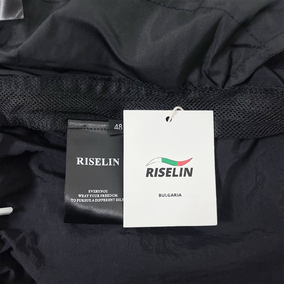 上品ヨーロッパ製※定価3万◆ブルガリア発※RISELIN ハーフパンツ 速乾 薄手 ゆったり スポーツ 個性 ショートパンツ ストリート メンズ M_画像10