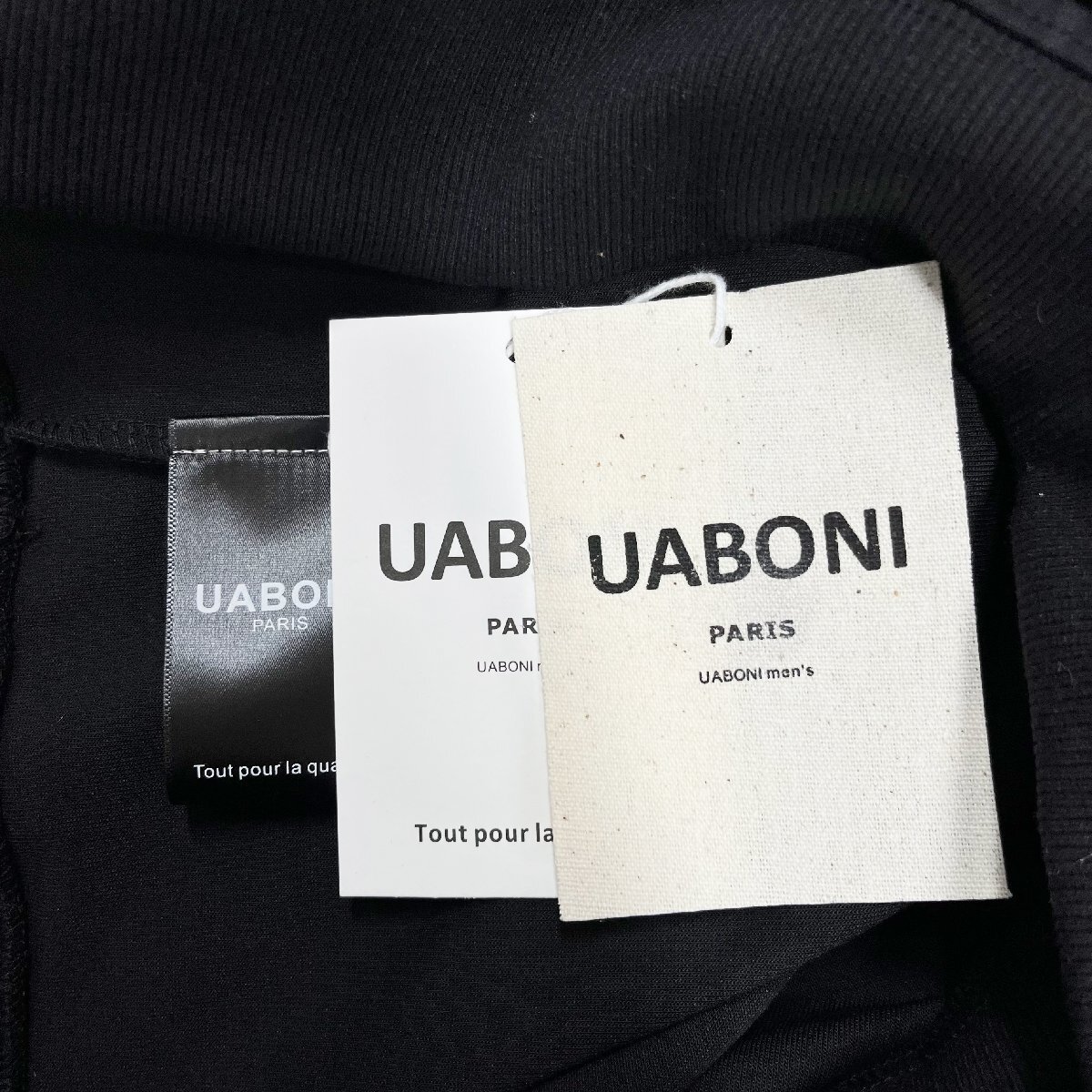 個性EU製＆定価5万◆UABONI*Paris*トレーナー*ユアボニ*パリ発◆米国産コットン100％ 暖か オシャレ 花柄 プルオーバー M/46サイズ_画像10