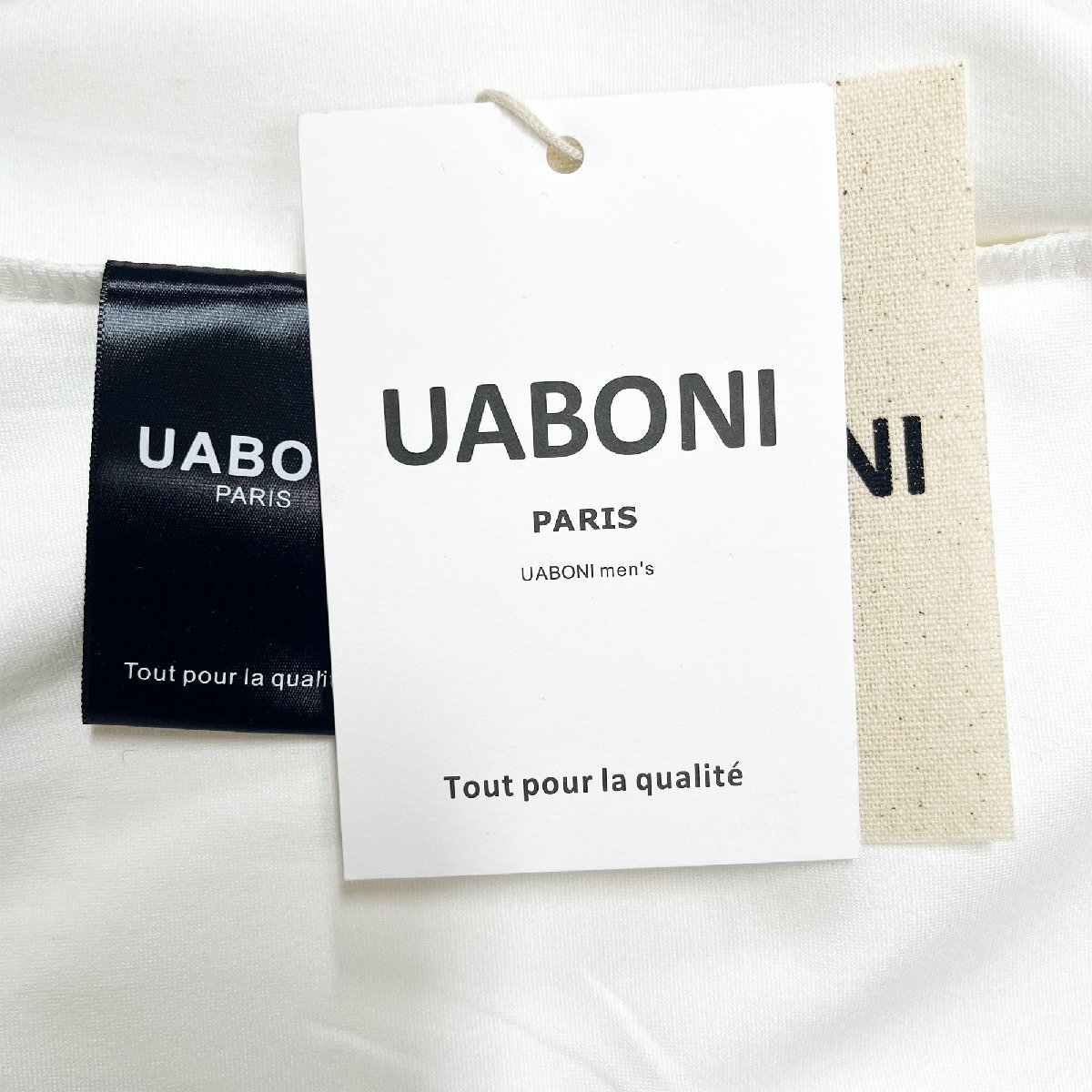 上級EU製＆定価4万◆UABONI*Paris*パーカー*ユアボニ*パリ発◆コットン100% 快適 シンプル 通気 紙飛行機 遊び心 日常 秋冬 L/48サイズ_画像10