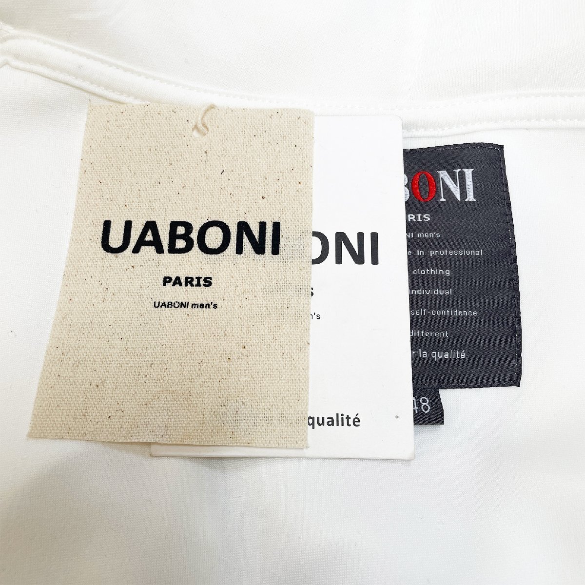 上級EU製＆定価4万◆UABONI*Paris*パーカー*ユアボニ*パリ発◆綿100％ 個性 快適 夕日 リラックス カットソー 男女兼用 秋冬 XL/50サイズ_画像9