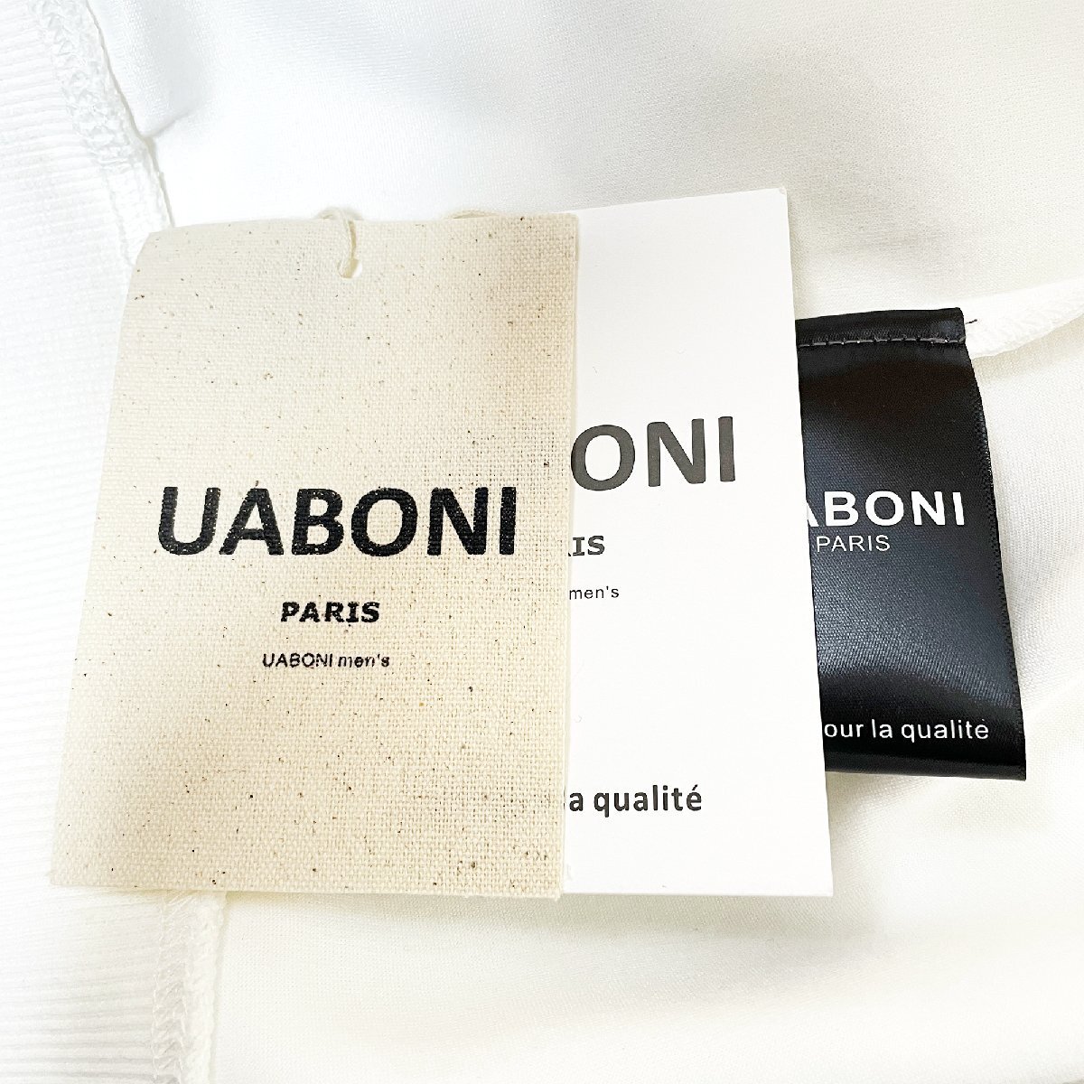 高級EU製＆定価4万◆UABONI*Paris*トレーナー*ユアボニ*パリ発◆上品 個性 吸湿 クマ カラフル 長袖 カットソー ユニセックス XL/50サイズ_画像10