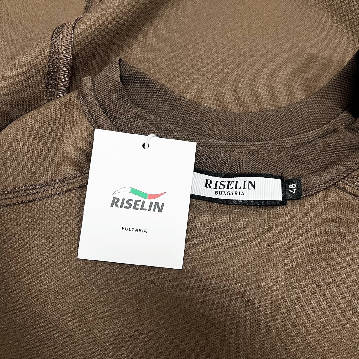 定番ヨーロッパ製※定価7万◆ブルガリア発※RISELIN 上下セット 高級 快適 個性 半袖Tシャツ ショートパンツ スポーツ ルームウェア 夏 XL_画像10