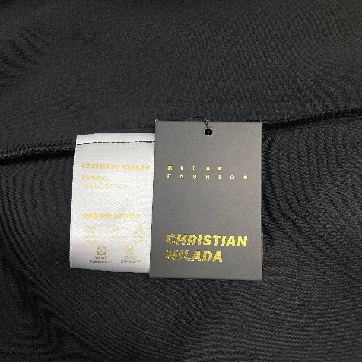  regular price 4 ten thousand *christian milada* milano departure * tray na* cotton 100% soft ventilation comfortable piece . stylish easy man and woman use everyday M/46 size 