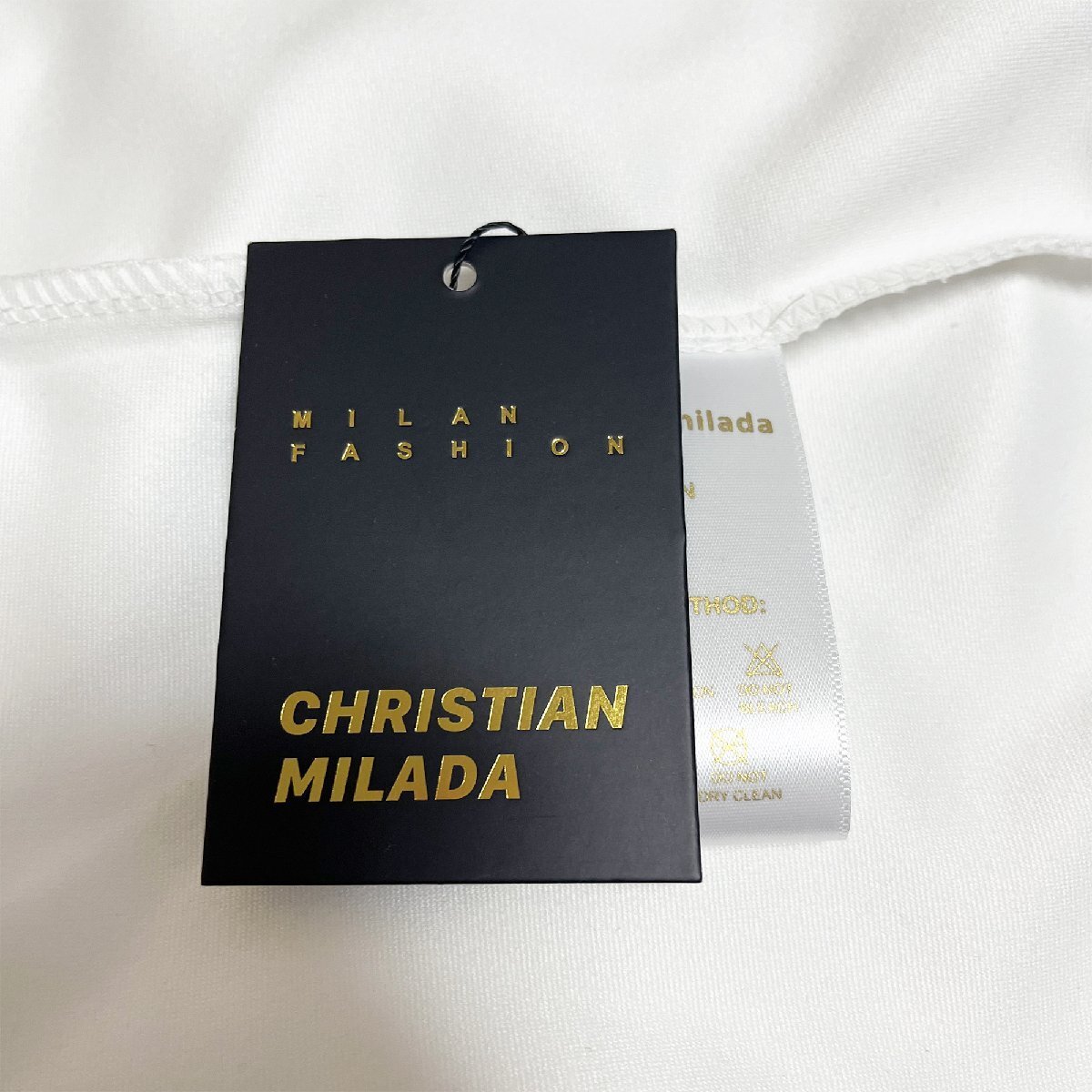 定価4万★christian milada・ミラノ発・パーカー★コットン100％ ナチュラル ソフト ゆったり スウェット カットソー 可愛い M/46サイズ_画像10