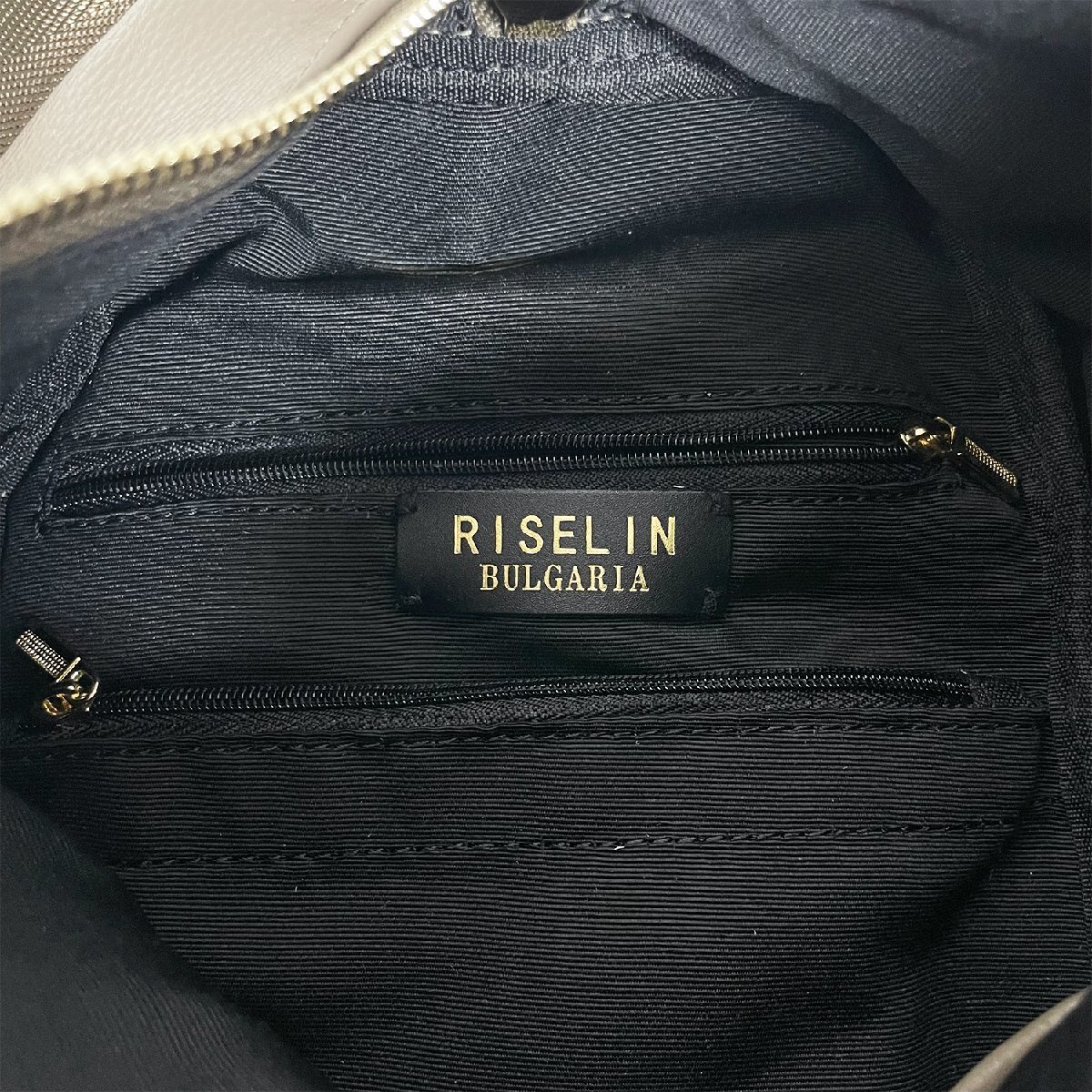 上品ヨーロッパ製※定価12万◆ブルガリア発※RISELIN リュックサック 高品質牛革 レザー キレイめ デイパック お洒落 日常 レディース_画像10