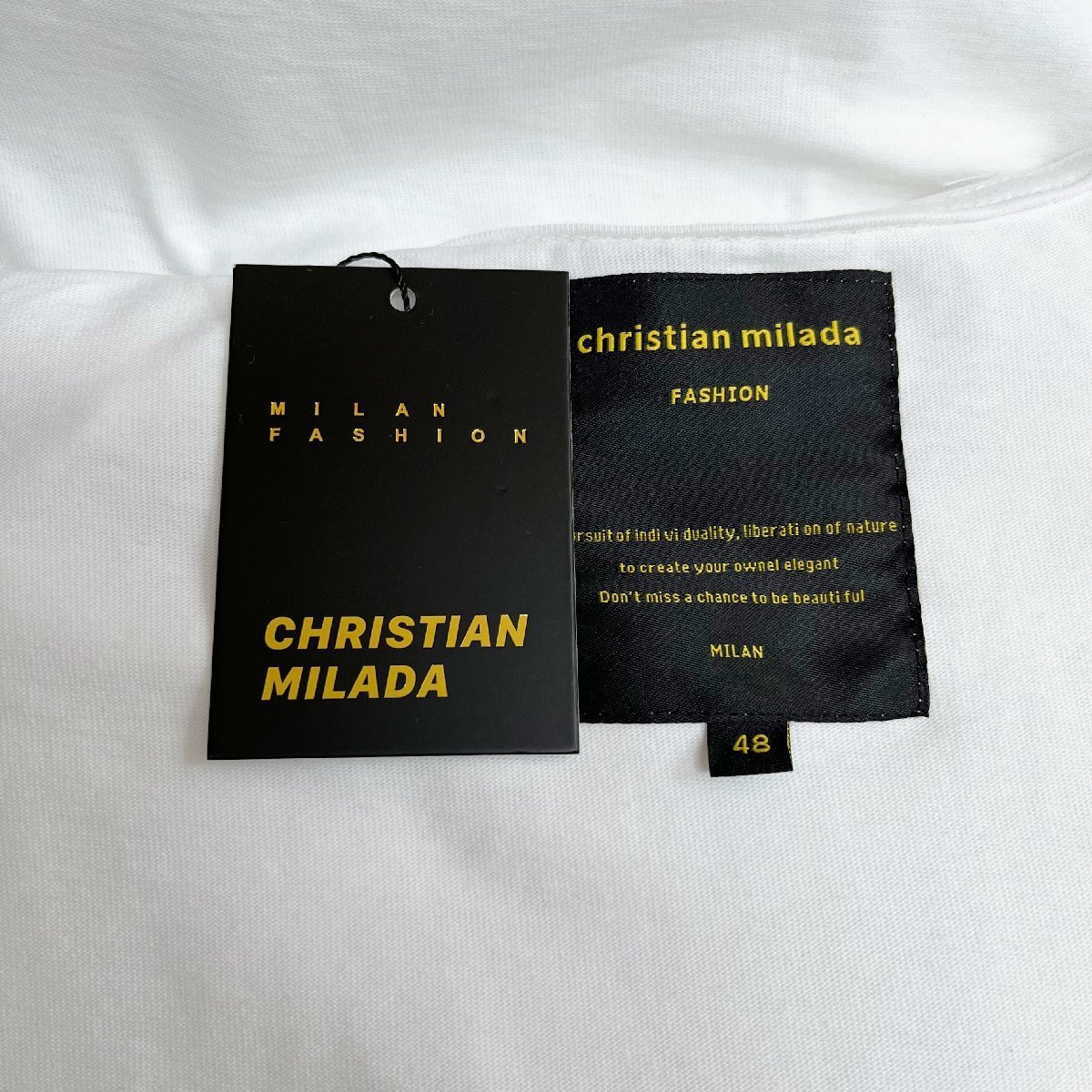 定価2万★christian milada・ミラノ発・半袖Tシャツ★コットン100% 高級 薄手 個性 吸汗速乾 モノグラム 日常 Bearbrick/ベアブリック 2XL_画像8