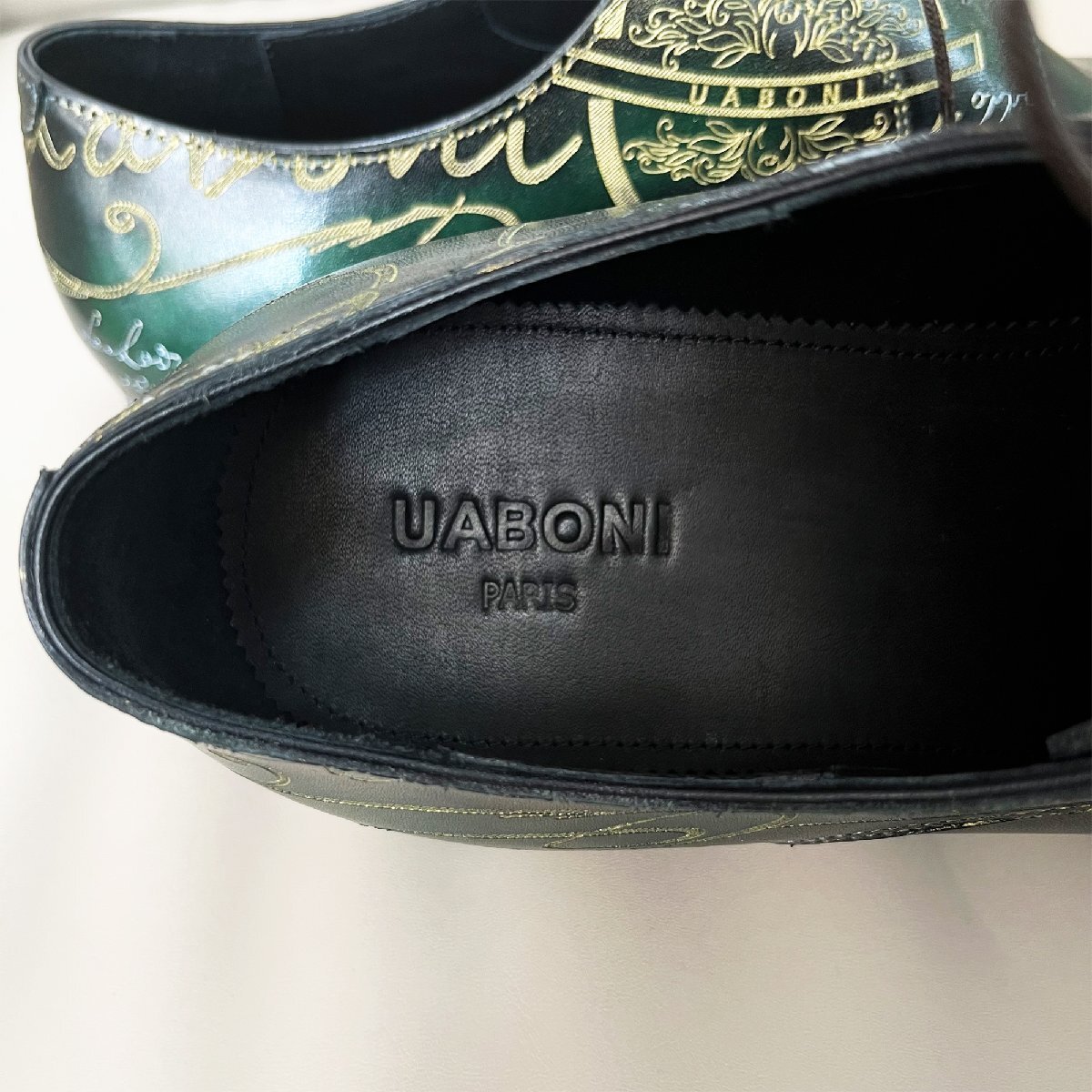  rare EU made regular price 28 ten thousand special order limited goods *UABONI* business shoes *yuaboni* hand made handmade hand . leather original leather formal gentleman for 25.5.