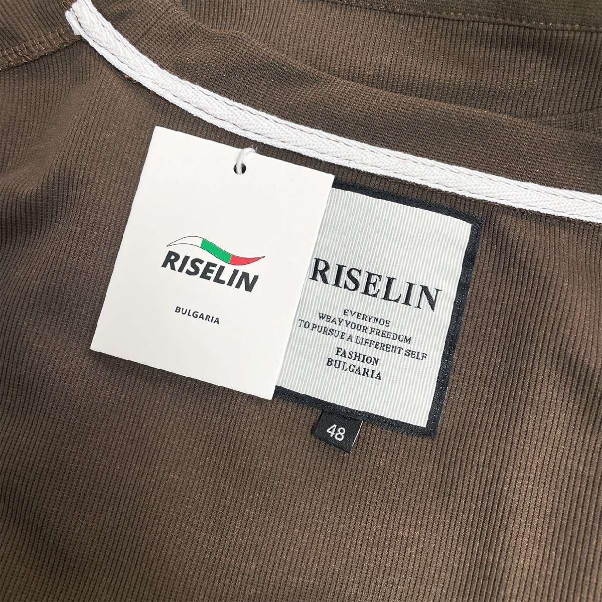 個性ヨーロッパ製※定価7万◆ブルガリア発※RISELIN 上下セット ゆったり 吸汗 通気 タンクトップ ショートパンツ 運動 部屋着 2XL/52_画像9