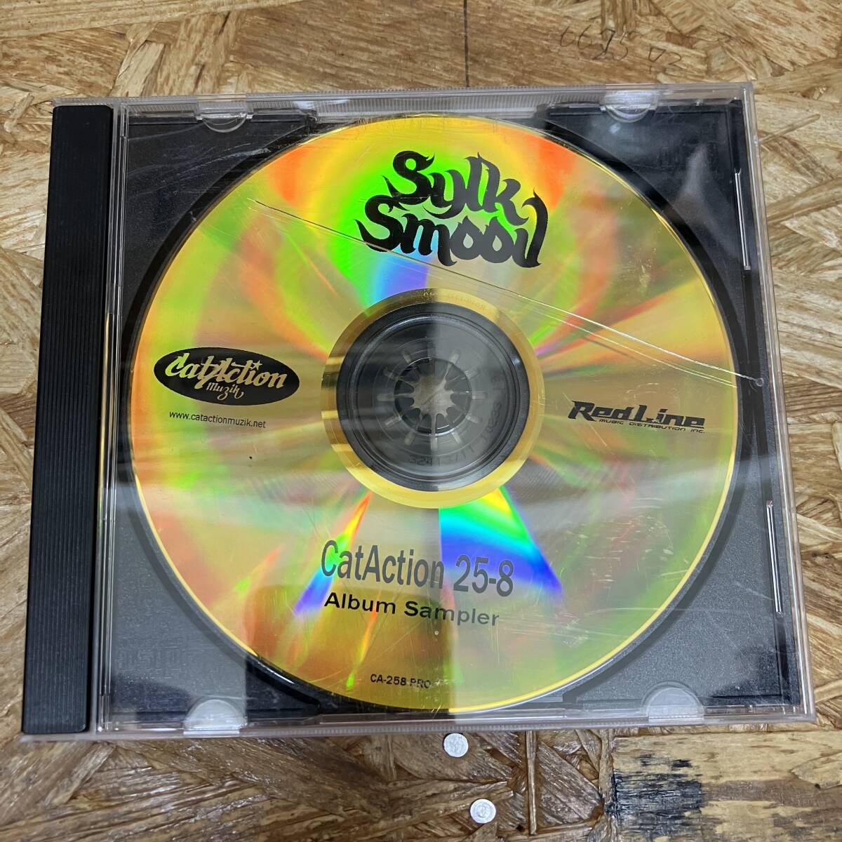 ◎!!! HIPHOP,R&B SYLK SMOOV - CATACTION 25-8 ALBUM SAMPLER シングル CD 中古品_画像1