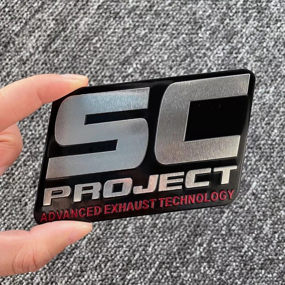 SC-PROJECT SCプロジェクト 耐熱アルミステッカー