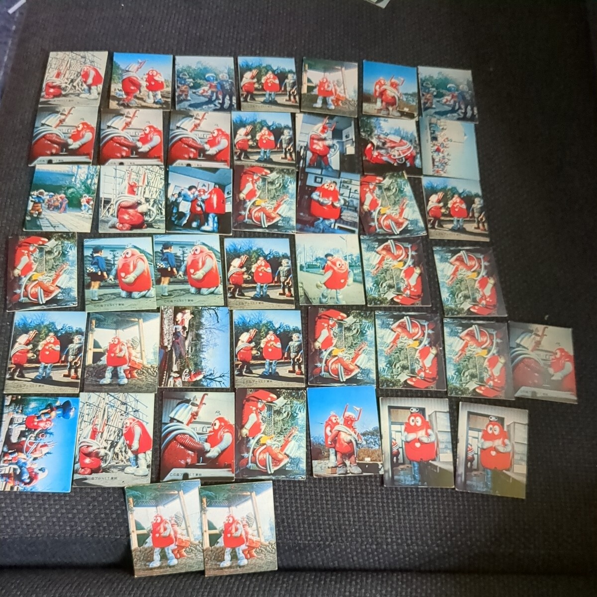 がんばれロボコン ミニカード トレカ 約45枚 大当たりラッキーカード2枚有 駄菓子屋 昭和レトロの画像1