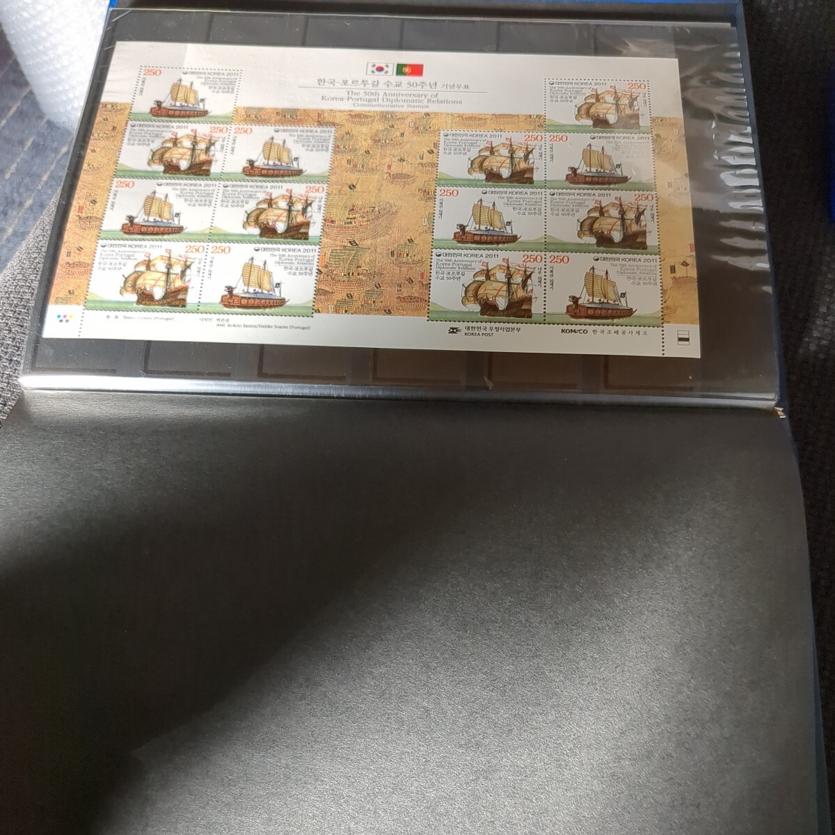外国切手　船　切手　未使用品　ビンテージ　コレクション_画像9