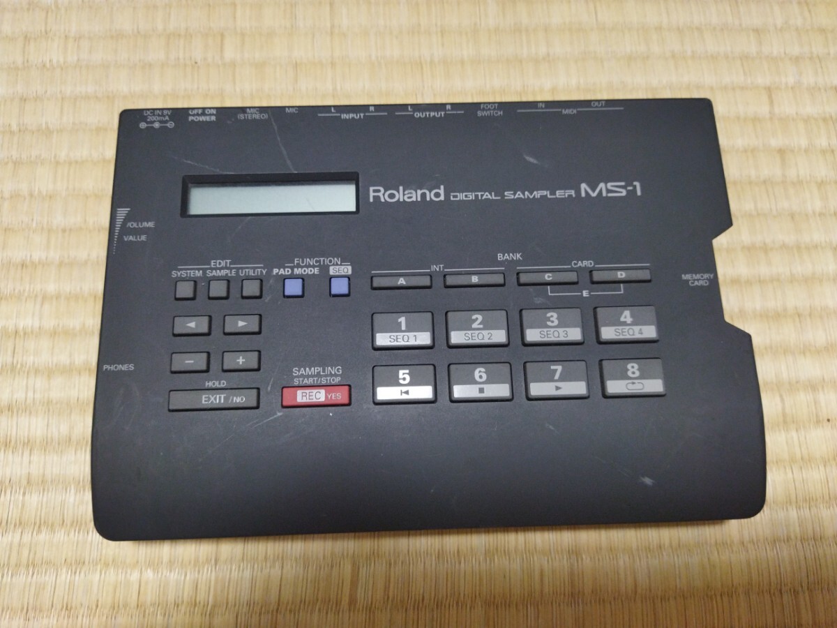 【動作品】『Roland MS-1 Digital Sampler』サンプラー ローランドの画像1