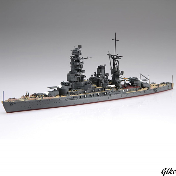 【日本海軍戦艦 長門 1/700スケール】プラモデル 41cmx15cmx6cm インテリア 日本海軍戦艦 長門 おしゃれ_画像1