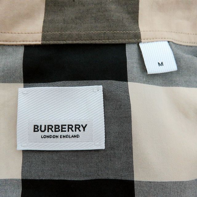 BURBERRY Burberry проверка рубашка M мужской рубашка с длинным рукавом tops Burberry Japan прекрасный товар обычная цена 90,000 иен степени 