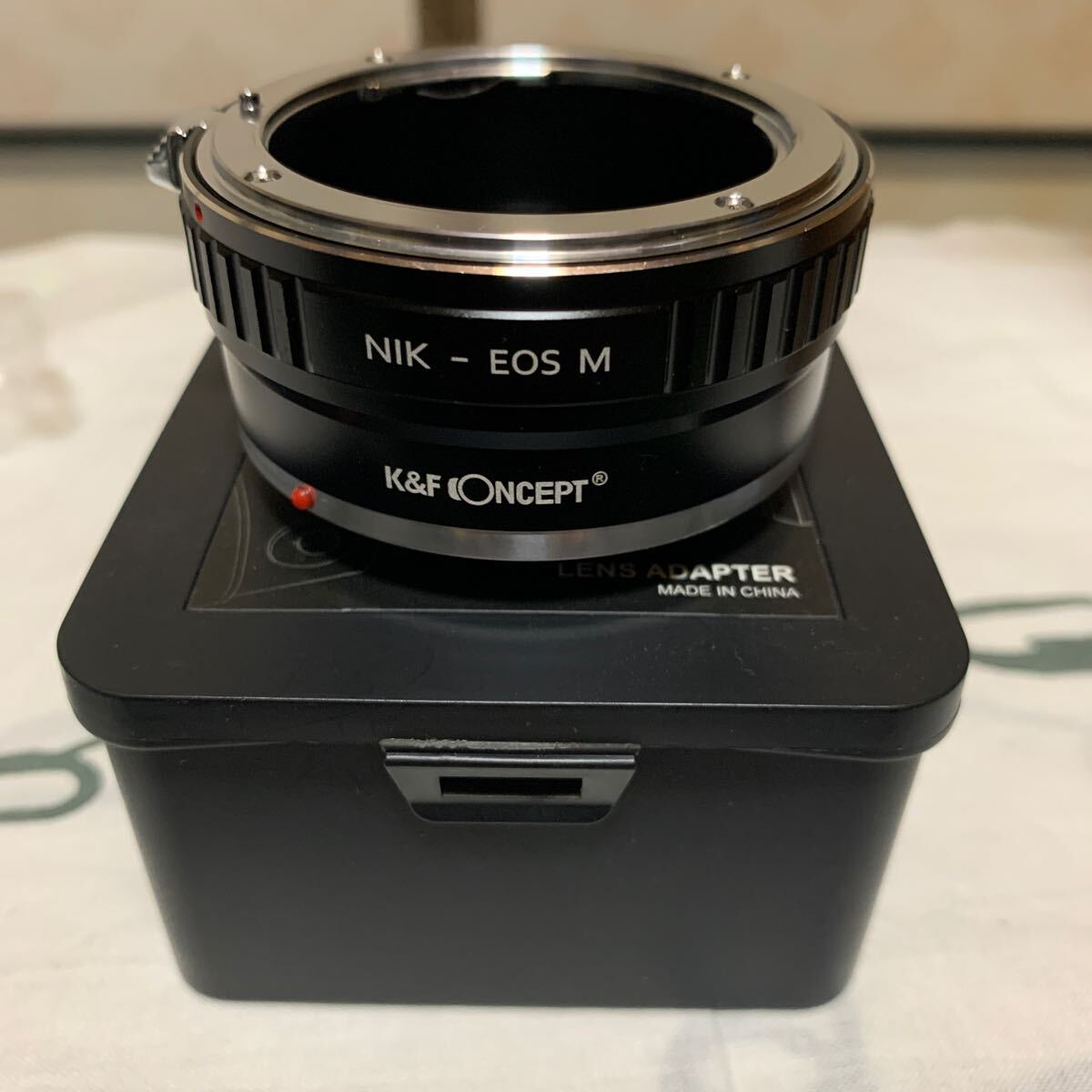 マウント 変換アダプター　Nikon F EOS M_画像1