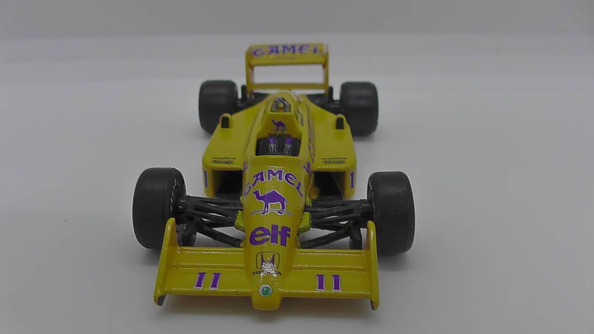 京商　１/64　F1　ロータス　ホンダ　99T　中嶋悟　キャメル　タバコ　仕様　F1　ミニカー　LOTUS　HONDA_画像5