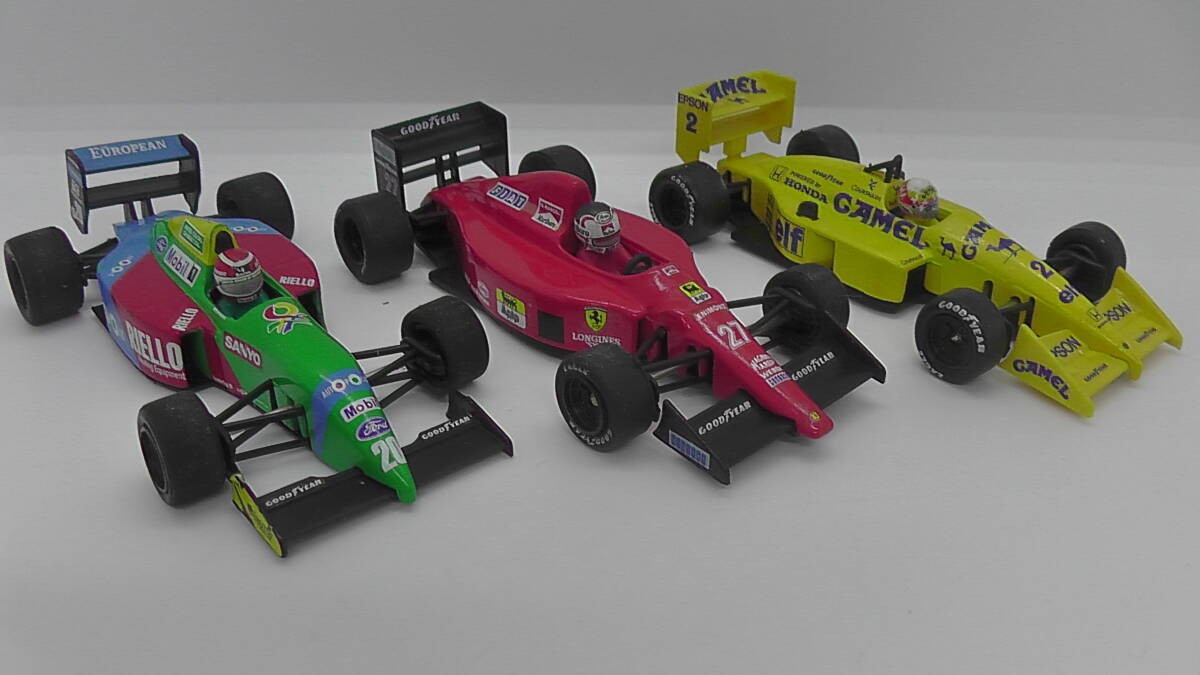 onyx　オニキス　１/ 43　フェラーリ　ロータス100T　ベネトン　マルボロ　キャメル　タバコ仕様　マンセル　中嶋悟　ピケ　F1　ミニカー　_画像6