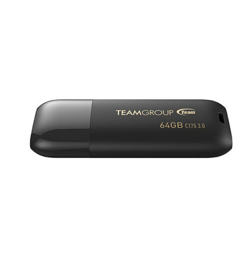 Team USBメモリ 64GB USB3.1 / USB 3.0 キャップ型 指紋が付きにくい特殊加工 正規品