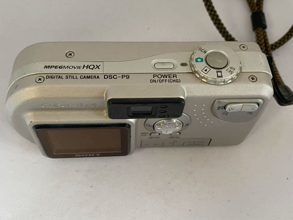 1円スタート SONY ソニー デジタルカメラ DSC-P9 コンパクトデジタルカメラ 3x Cyber-shot サイバーショット デジカメ _画像5