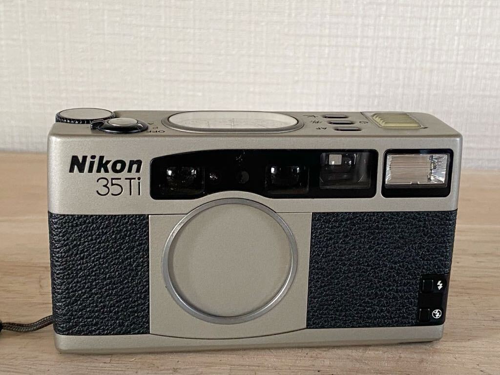 1 jpy start Nikon Nikon compact film camera 35Ti compact camera film camera 
