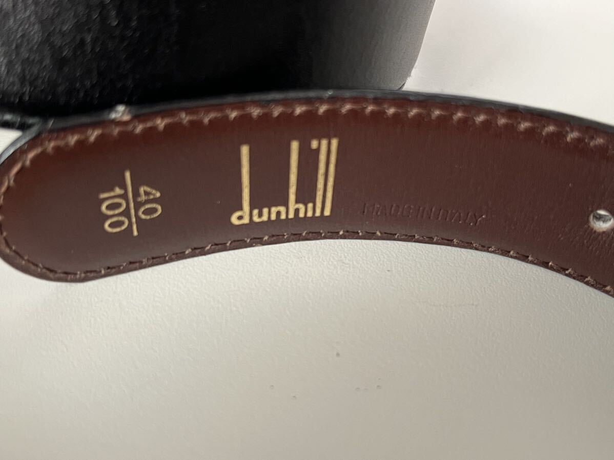 1  йен  старт  dunhill  Dunhill   кожа   кожа  ремень  ремень   черный   черный   золотой  металлическая арматура  40/100  мужской 
