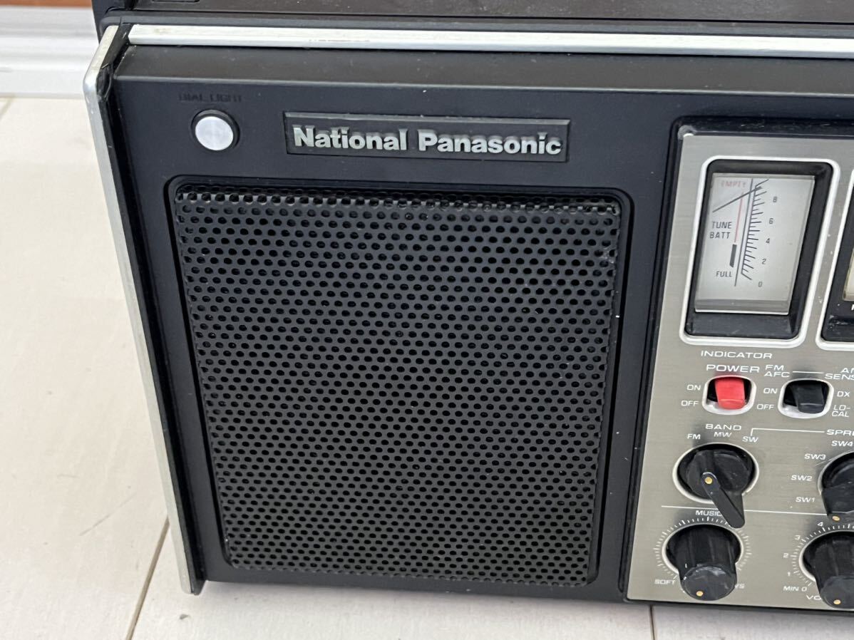 1 иен старт National Panasonic COUGAR RF-1010 радио пума Showa Retro 8 частота BCL радио National Panasonic электризация подтверждено 