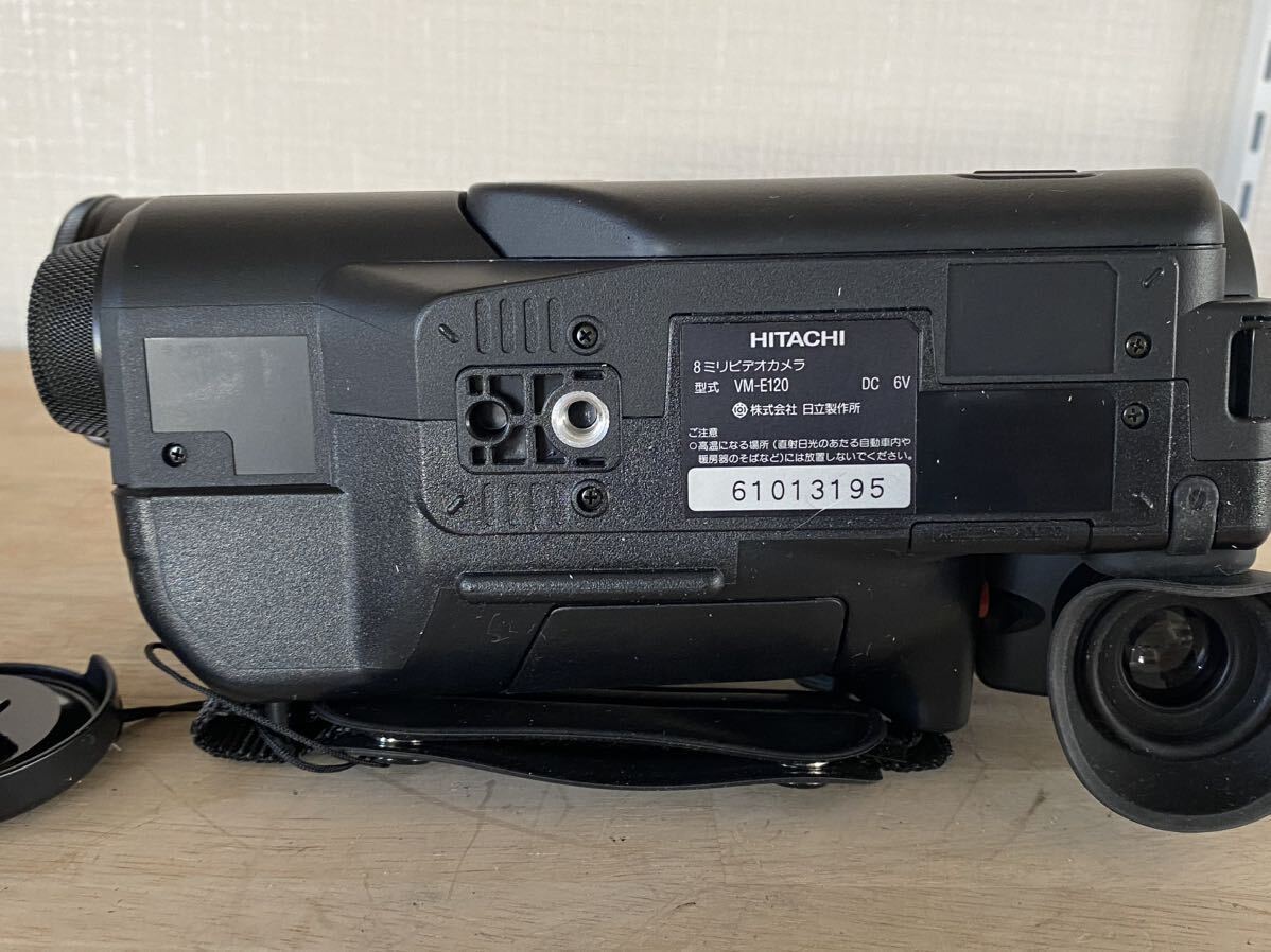 1円スタート HITACHI ヒタチ 8ミリビデオカメラ VM-E120 ビデオカメラ 日立 _画像6