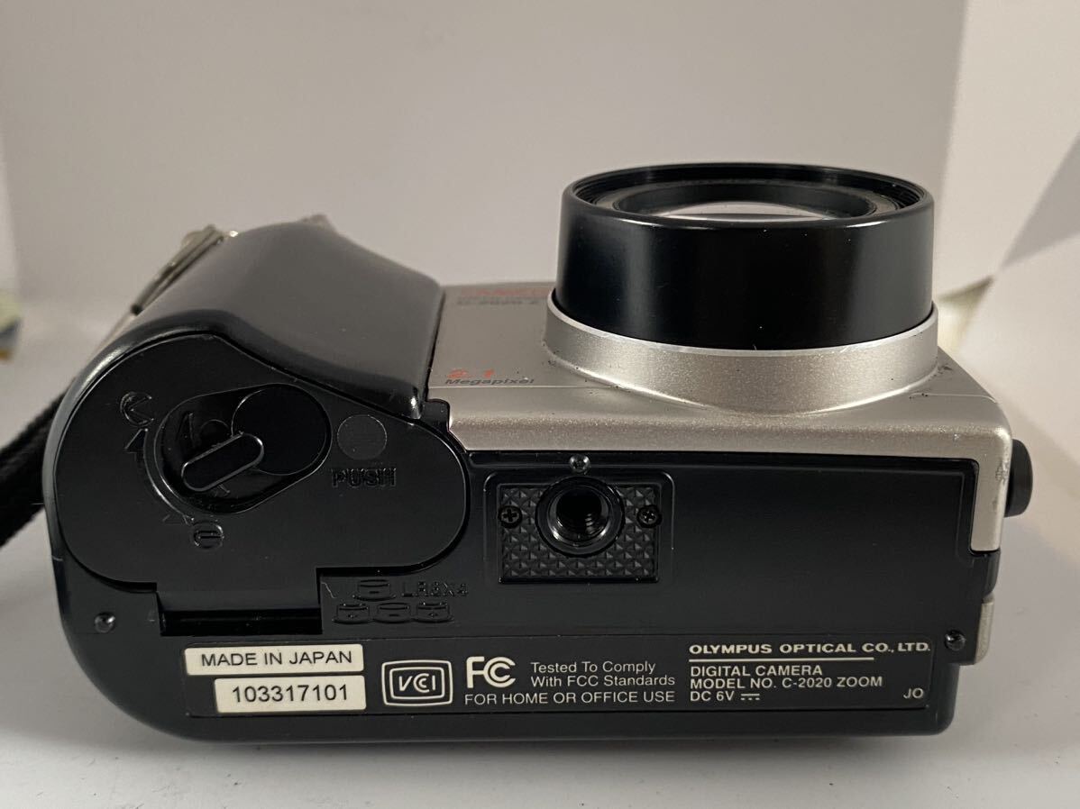 1円スタート OLYMPUS オリンパス コンパクトデジタルカメラ CAMEDIA C-2020 Z デジタルカメラ 電池式 ZOOM 通電確認済み_画像9