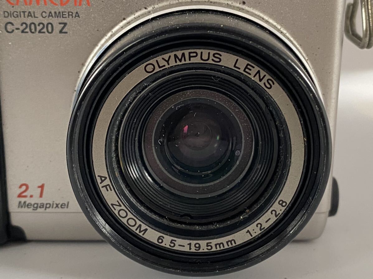 1円スタート OLYMPUS オリンパス コンパクトデジタルカメラ CAMEDIA C-2020 Z デジタルカメラ 電池式 ZOOM 通電確認済み_画像3