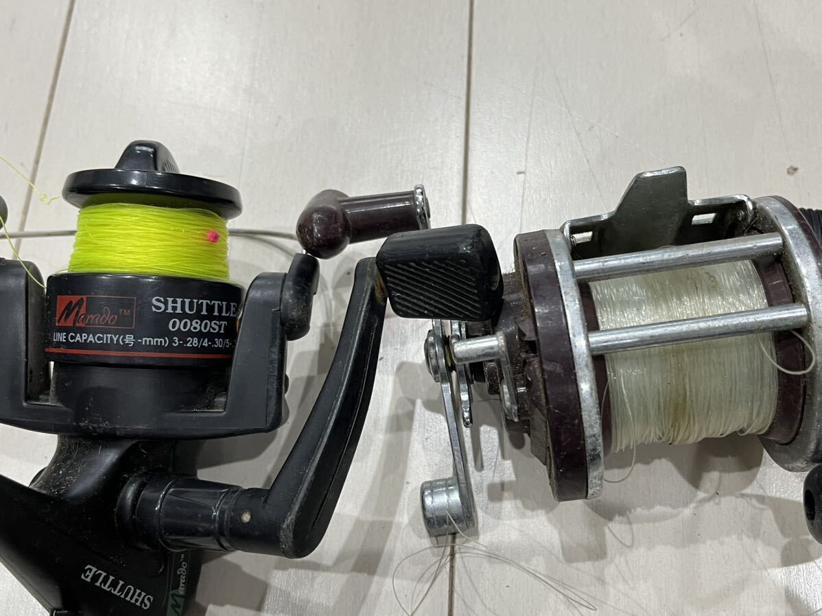 ●1円スタート リール10点まとめ SHIMANO DAIWA 釣り具 釣具 シマノ ダイワ SHUTTLE ST850H LUNA-1 GT-R3000 GS-40 GT4500 500LB GS-700_画像4