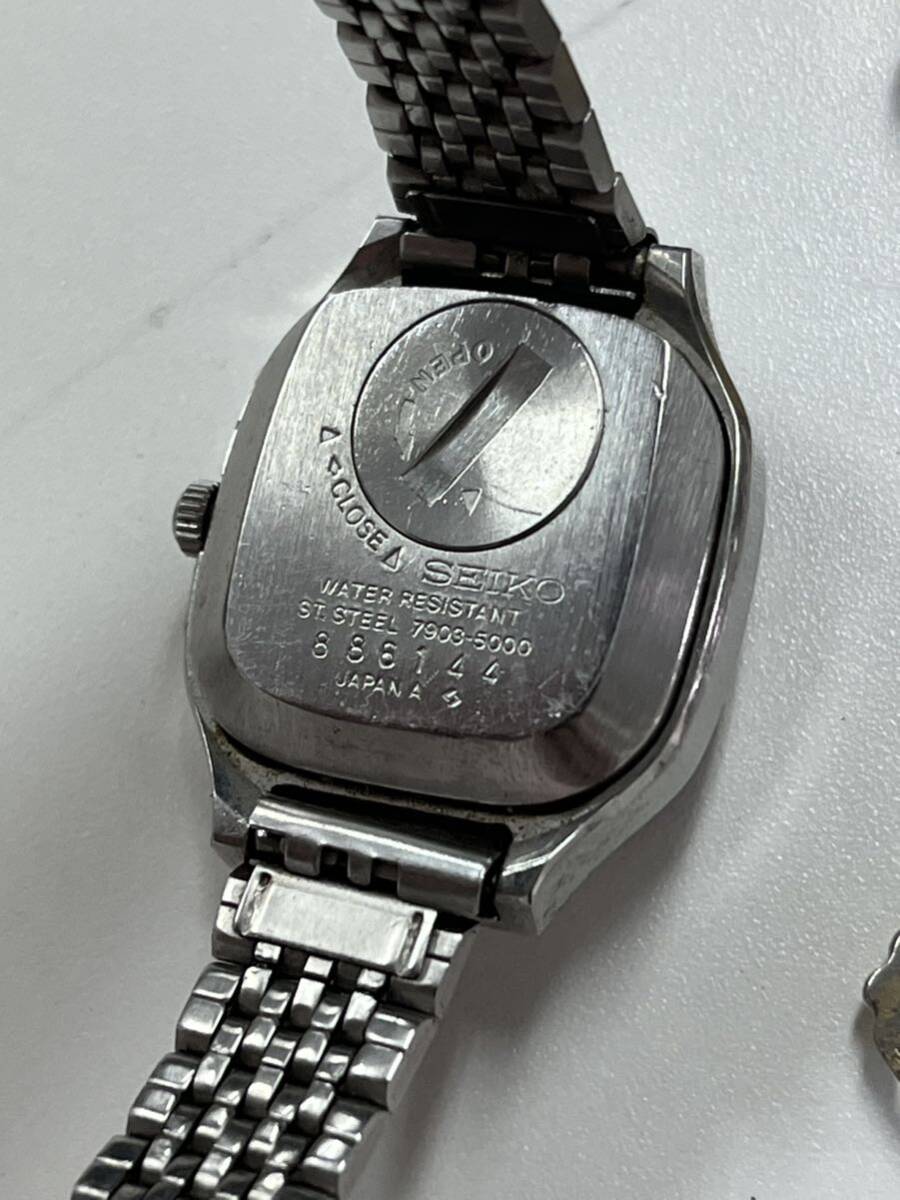 ●1円スタート SEIKO セイコー メンズ レディース 腕時計 6本 クォーツ 1040-7020 2220-0020 5933-5040 4303-0020 7903-5000 2621-0130の画像9